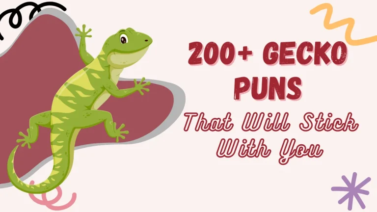 Gecko Puns