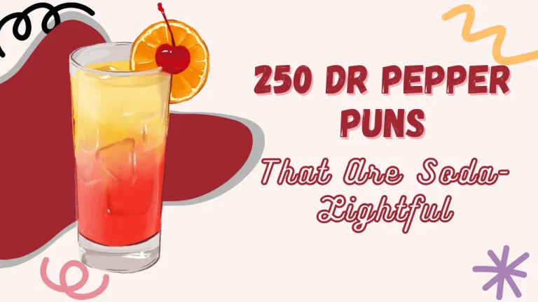 Dr Pepper Puns